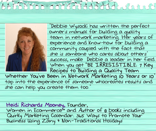 Debbie's Testimonials